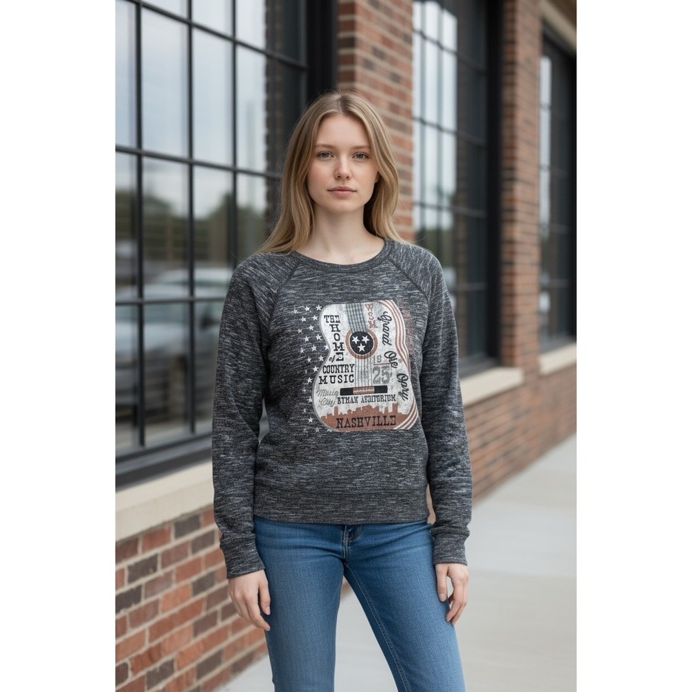 Grand Ole Opry Nashville Pullover‎ Women's Gray Size Small